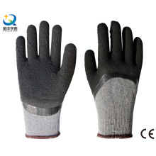 10g T / C Liner Latex 3/4 guantes de trabajo con revestimiento de espuma